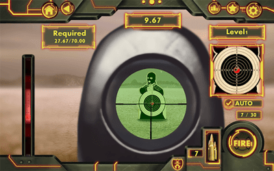 Screenshot of the application Shooting simulation game - #3