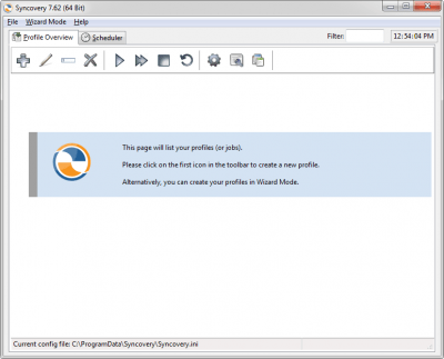 Screenshot of the application Syncovery for Windows - #2