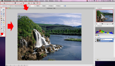 Screenshot of the application PhotoStudio - #2