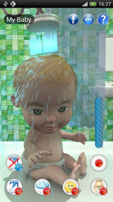 Screenshot of the application My baby (Tamagotchi) - #2