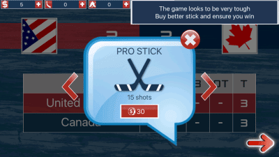 Screenshot of the application Hockey MVP - #5