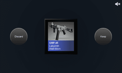Screenshot of the application Case Simulator - #3