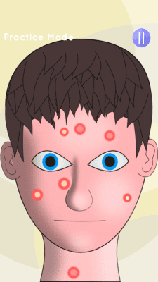 Screenshot of the application Pimple Squeezing - #2