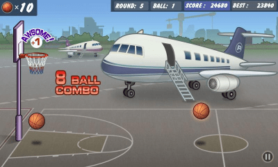 Screenshot of the application Basketball Shoot - #2