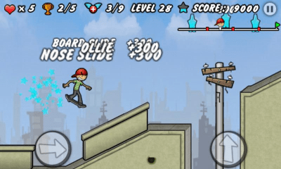 Screenshot of the application Skater Boy - #2