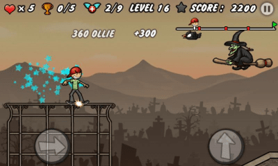 Screenshot of the application Skater Boy - #5