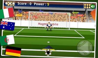 Screenshot of the application Soccer - #2