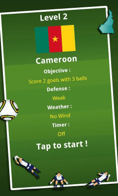 Screenshot of the application Soccer - #3
