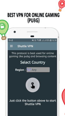 Screenshot of the application Shuttle VPN - #5