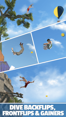 Screenshot of the application Flip Diving - #2