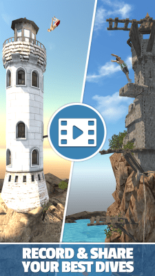 Screenshot of the application Flip Diving - #5