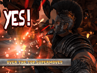 Screenshot of the application WWE Immortals - #4
