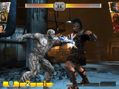 Screenshot of the application WWE Immortals - #5