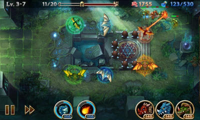 Screenshot of the application Lair Defense: Dungeon - #6