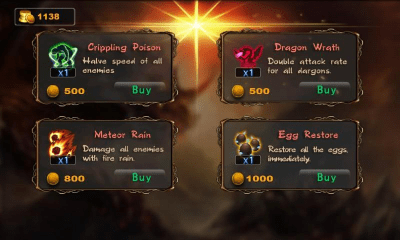 Screenshot of the application Lair Defense: Dungeon - #8
