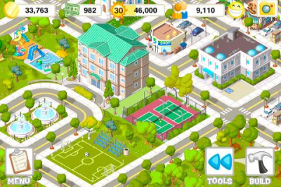 Screenshot of the application City Story - #2
