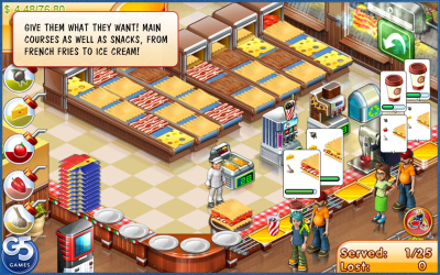 Screenshot of the application Master Burger 3 - #3