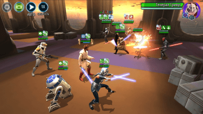 Screenshot of the application Star Wars: Galaxy of Heroes - #7