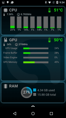 Screenshot of the application Logitech Arx Control - #3