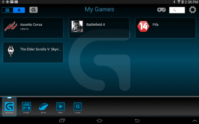 Screenshot of the application Logitech Arx Control - #10