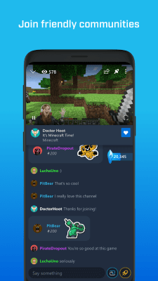 Screenshot of the application Mixer – Interactive Streaming - #2