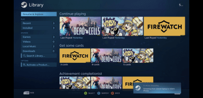 Screenshot of the application Steam Link - #2