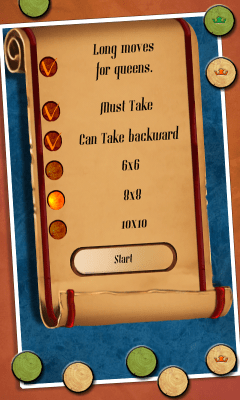 Screenshot of the application Magma Mobile Checkers - #5