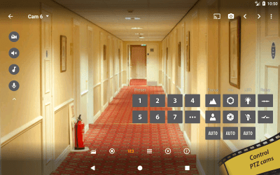 Screenshot of the application tinyCam Monitor - #7