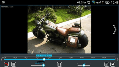 Screenshot of the application (Client part only) Xeoma Video Surveillance - #2