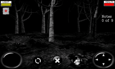 Screenshot of the application SlenderMan - #5
