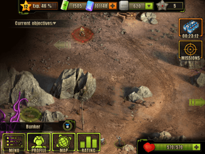 Screenshot of the application Evolution: Battle for Utopia - #6