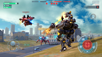 Screenshot of the application War Robots - #4