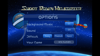 Screenshot of the application Shoot Down Helicopter - #3