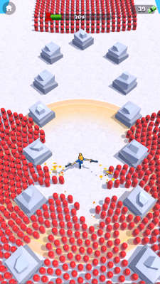 Screenshot of the application Continuous Fire - #2