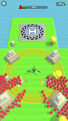 Screenshot of the application Continuous Fire - #4