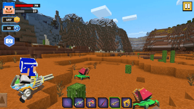 Screenshot of the application Fire Craft: 3D Pixel World - #3