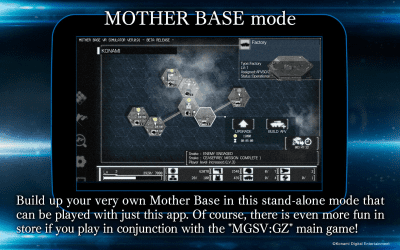 Screenshot of the application METAL GEAR SOLID V: GZ - #3