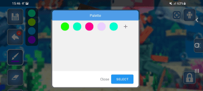 Screenshot of the application Skin Editor for Minecraft PE (3D) - #8