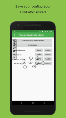 Screenshot of the application Clicking - automatic clicker - #4