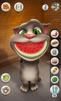 Screenshot of the application Talking Tom - #2