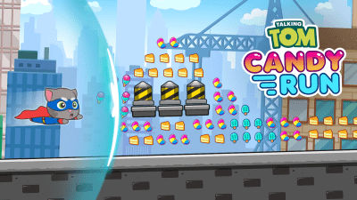 Screenshot of the application Talking Tom: for candy! - #7