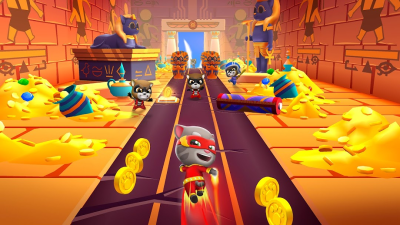 Screenshot of the application Talking Tom: The Heroes Chase - #7
