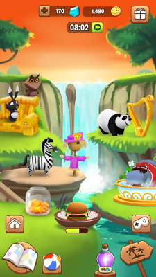Screenshot of the application My Talking Hank - #4