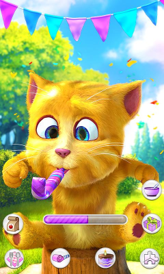 Screenshot of the application Talking Ginger 2 - #2