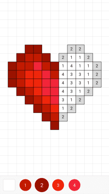 Screenshot of the application Sandbox Pixel Coloring - #2
