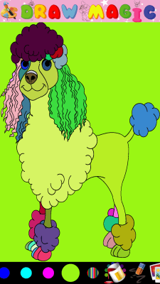 Screenshot of the application Coloring 2 - #2