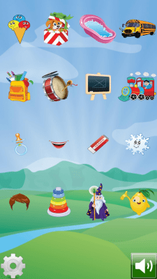 Screenshot of the application First Words - #2