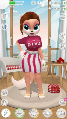 Screenshot of the application Talking Cat Kimi: My Virtual Pet - #5