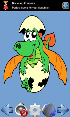 Screenshot of the application Connecting the dots - Dinosaurs - #5