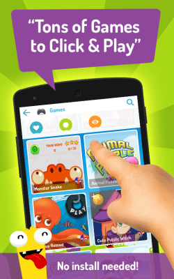 Screenshot of the application KIDOZ: safe play with free games - #3